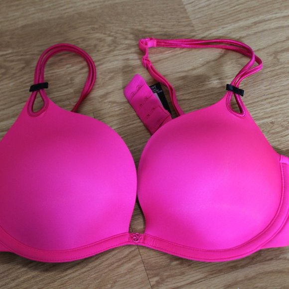 Victoria's Secret Other - Pink Black Bows Victoria's Secret Push UP Bra